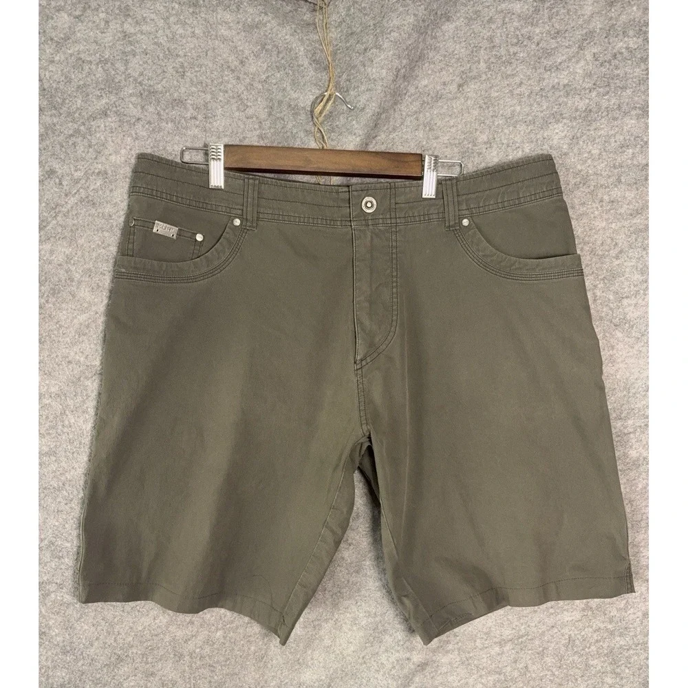 Kuhl Revolvr Shorts Mens 40‎ Green Patina Utility Hiking - SEE NOTE